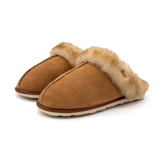 BLKSWN Magnolia Slippers | Chestnut