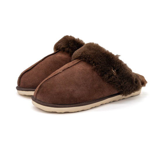 BLKSWN Magnolia Slippers | Espresso